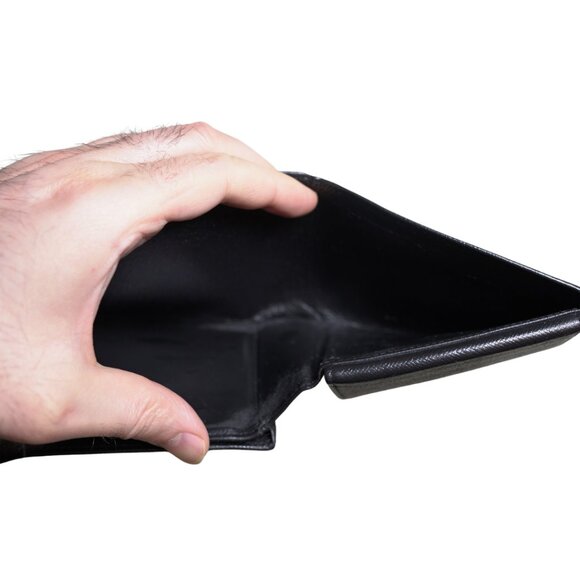 Auth Louis Vuitton Epi Porte Monnaie 8 Credit card Wallet Black Refurbished - Picture 10 of 12